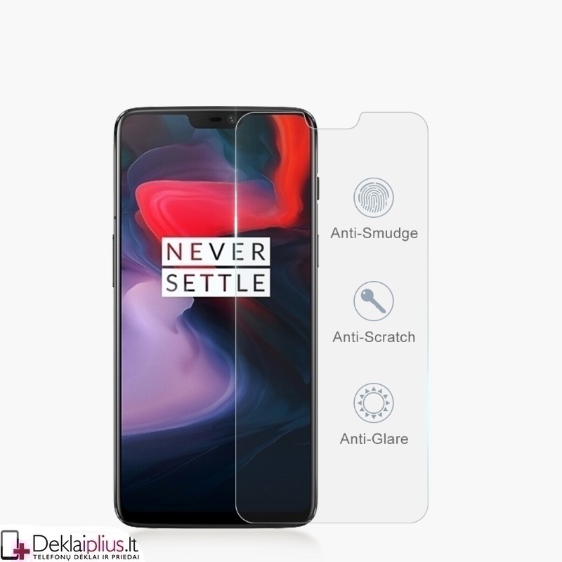 Telefono ekrano grūdintas stiklas (Oneplus 6) Telefono ekrano grūdintas stiklas (Oneplus 6)
